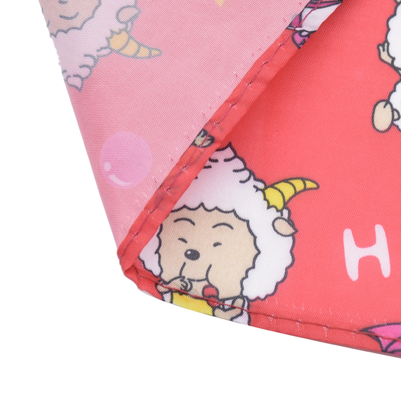 Children Cartoon Waterproof Hairdressing Cape Rocket Pattern Barber Hair Cloth