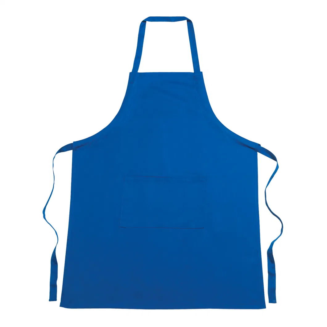 Personalized Promotion Printed Restaurant Aprons Polyester Canvas Cotton Chef Cooking Kitchen Apron