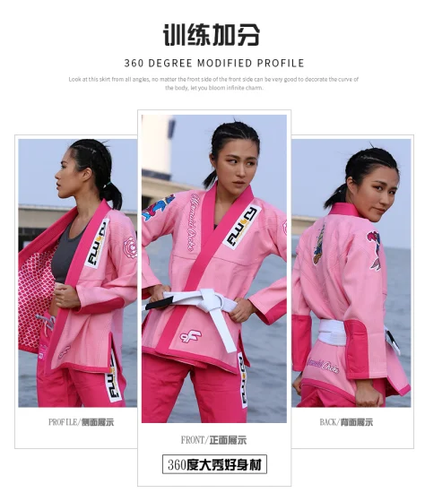 Impresión personalizada Uniforme brasileño Jiu Jitsu Bjj Gi Kimono